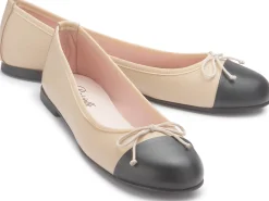 Ballerinas|Horsch Schuhe Ballerina in Übergrößen Beige