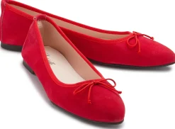 Ballerinas|Horsch Schuhe Ballerina in Übergrößen Rot