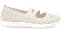 Ballerinas|Remonte Ballerina in Übergrößen Beige