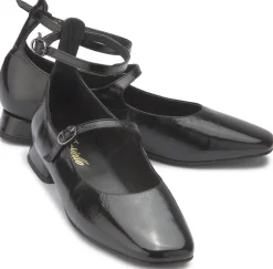 Ballerinas|Horsch Schuhe Ballerina in Übergrößen Schwarz