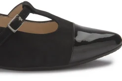 Ballerinas|Horsch Schuhe Ballerina in Übergrößen Schwarz
