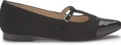 Ballerinas|Horsch Schuhe Ballerina in Übergrößen Schwarz