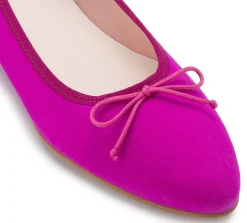 Ballerinas|Horsch Schuhe Ballerina in Übergrößen Lila