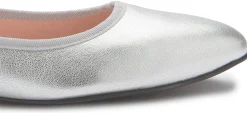 Ballerinas|Horsch Schuhe Ballerina in Übergrößen Silber