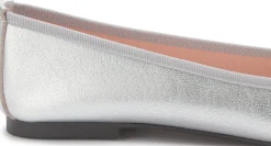 Ballerinas|Horsch Schuhe Ballerina in Übergrößen Silber