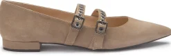 Ballerinas|Horsch Schuhe Ballerina in Untergrößen Beige