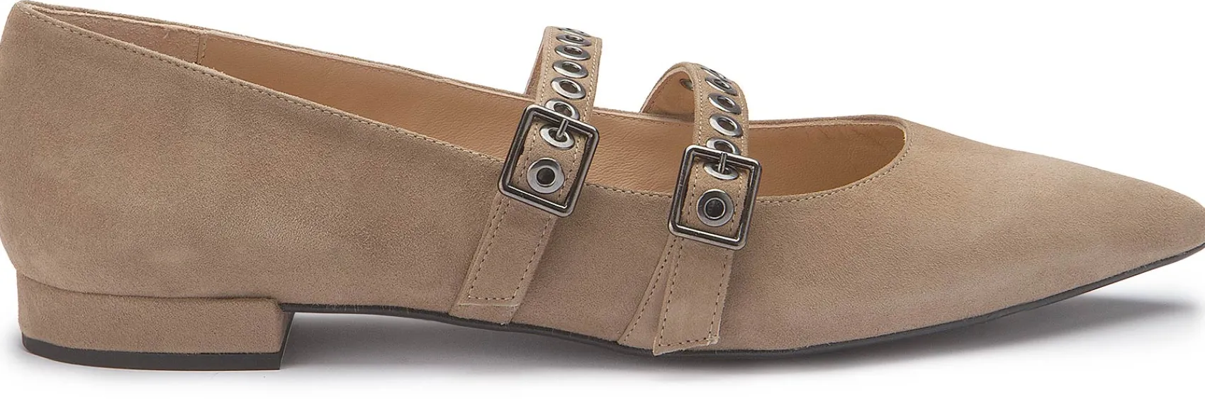 Ballerinas|Horsch Schuhe Ballerina in Untergrößen Beige