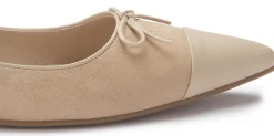 Ballerinas|Horsch Schuhe Ballerina in Untergrößen Beige