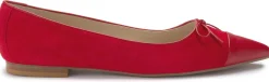 Ballerinas|Horsch Schuhe Ballerina in Untergrößen Rot