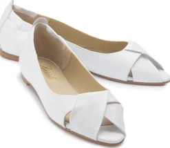 Ballerinas|Horsch Schuhe Ballerina in Untergrößen Weiß
