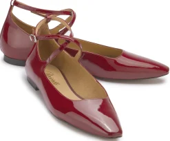 Ballerinas|Horsch Schuhe Ballerina in Untergrößen Rot
