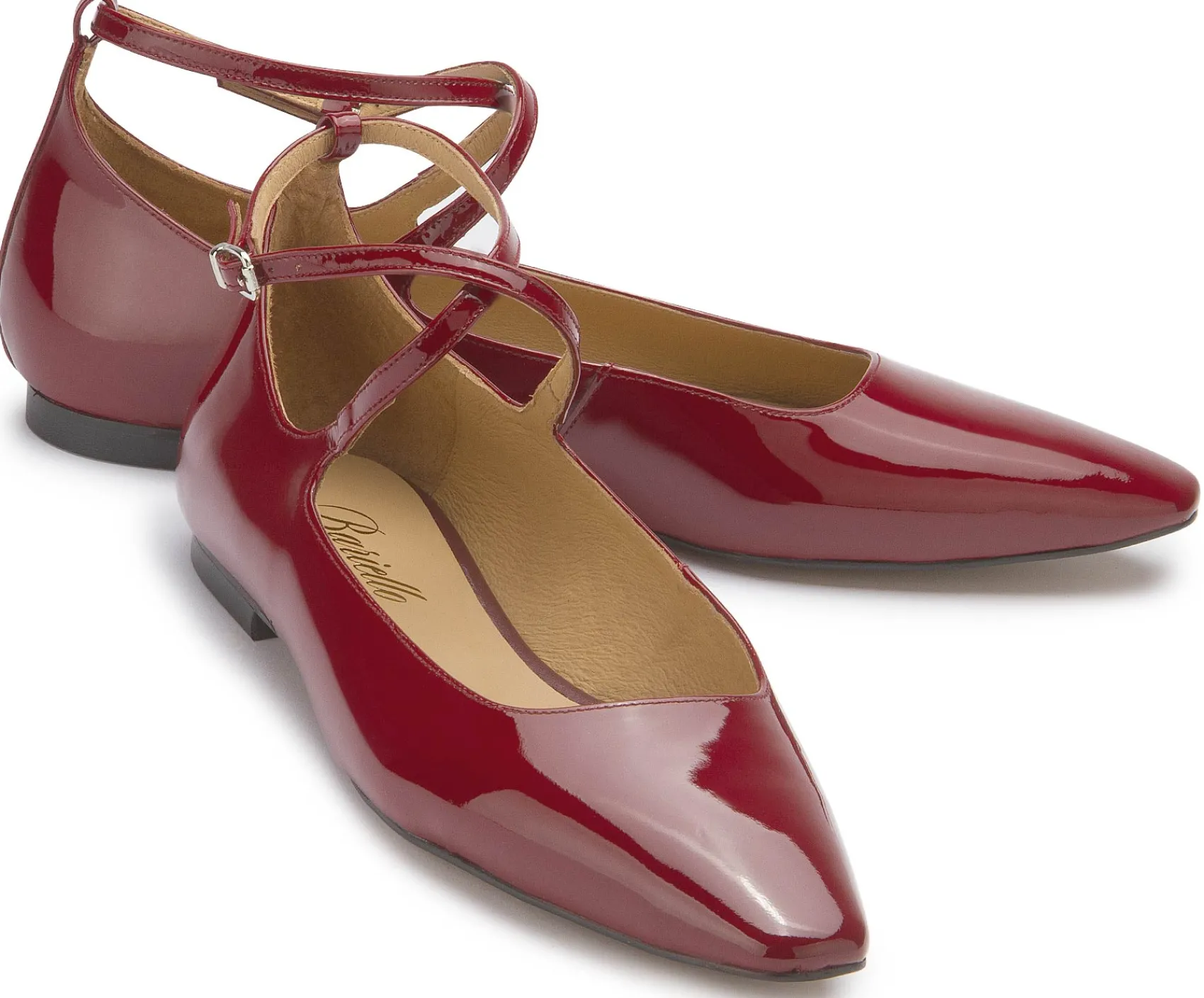 Ballerinas|Horsch Schuhe Ballerina in Untergrößen Rot