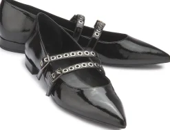 Ballerinas|Horsch Schuhe Ballerina in Untergrößen Schwarz