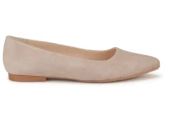Ballerinas|Horsch Schuhe Ballerina in Untergrößen Beige