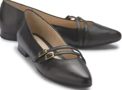 Ballerinas|Horsch Schuhe Ballerina in Untergrößen Schwarz