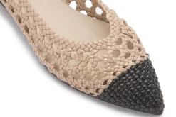 Ballerinas|Horsch Schuhe Ballerina in Untergrößen Beige