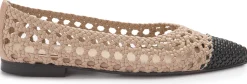Ballerinas|Horsch Schuhe Ballerina in Untergrößen Beige