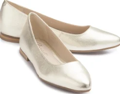 Ballerinas|Horsch Schuhe Ballerina in Untergrößen Gold