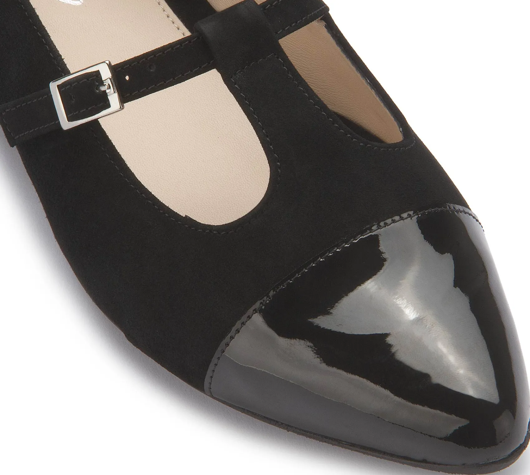 Ballerinas|Horsch Schuhe Ballerina in Untergrößen Schwarz