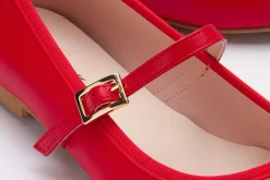 Ballerinas|Horsch Schuhe Ballerina in Untergrößen Rot