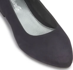 Ballerinas|Horsch Schuhe Ballerina in Untergrößen Blau
