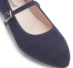 Ballerinas|Horsch Schuhe Ballerina in Untergrößen Blau