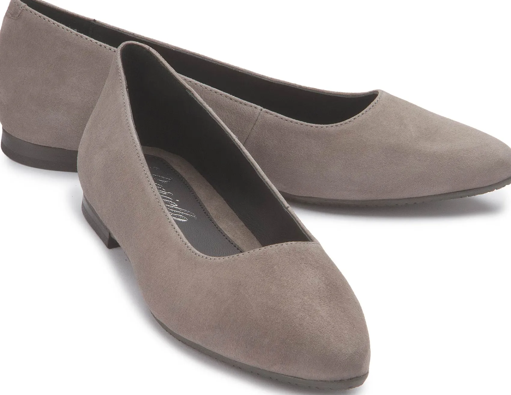 Ballerinas|Horsch Schuhe Ballerina in Untergrößen Beige