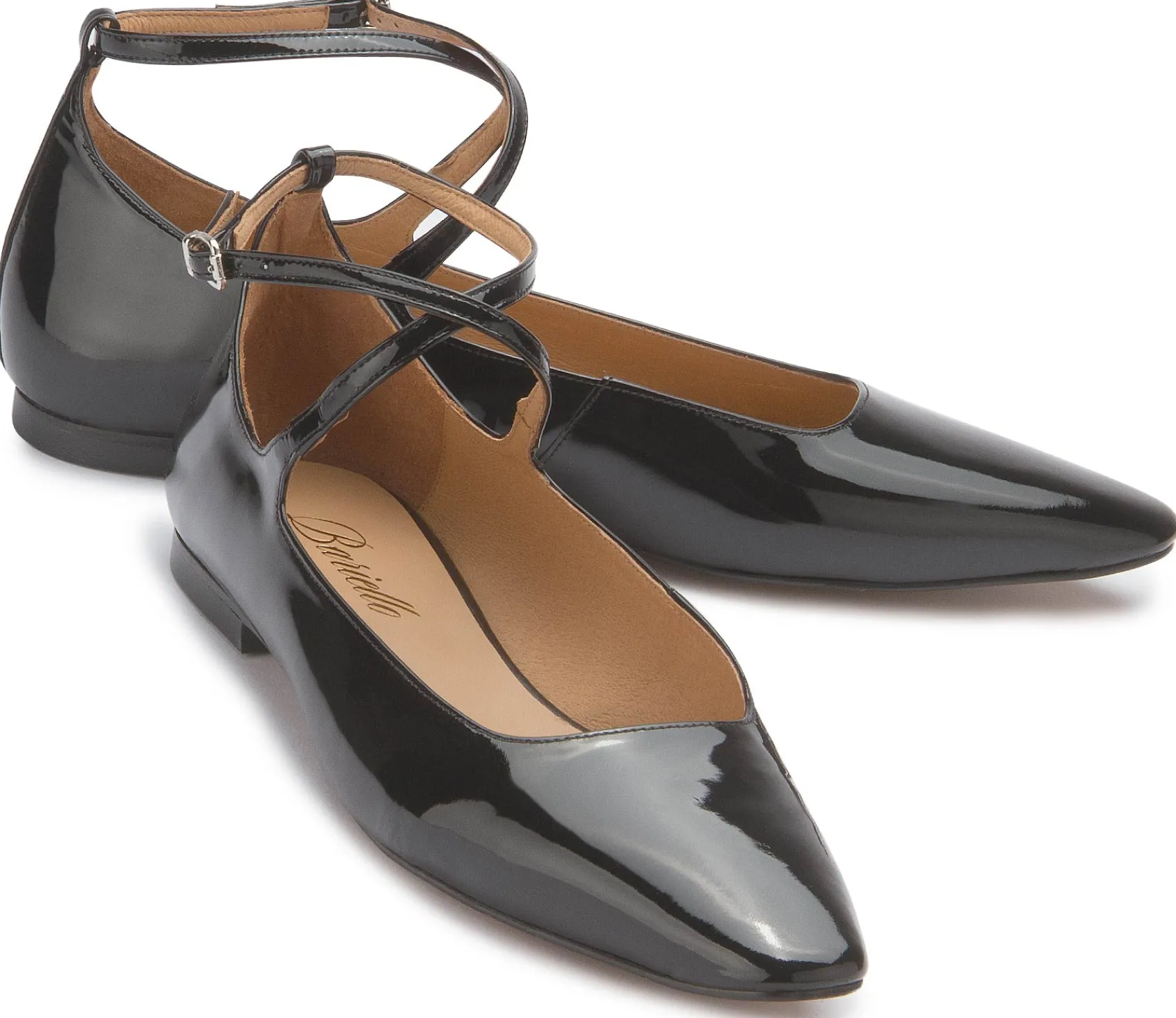 Ballerinas|Horsch Schuhe Ballerina in Untergrößen Schwarz
