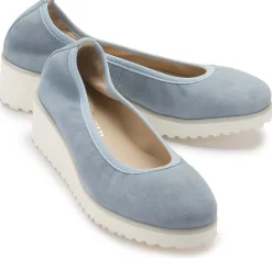 Ballerinas|Horsch Schuhe Ballerina in Untergrößen Blau