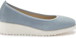 Ballerinas|Horsch Schuhe Ballerina in Untergrößen Blau