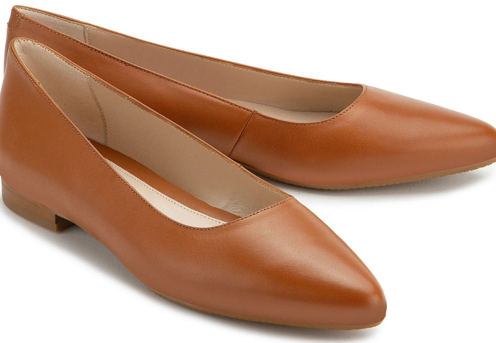 Ballerinas|Horsch Schuhe Ballerinas in Übergrößen Braun