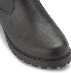 Stiefeletten|Remonte Boot in Übergrößen Schwarz