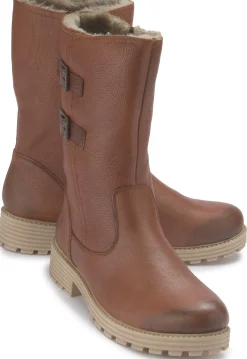 Stiefeletten|Remonte Boot in Übergrößen Braun
