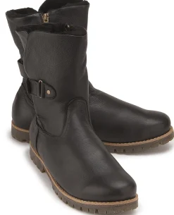 Stiefeletten|Boots|Horsch Schuhe Boot in Übergrößen Schwarz