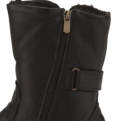 Stiefeletten|Boots|Horsch Schuhe Boot in Übergrößen Schwarz