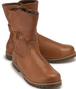 Stiefeletten|Horsch Schuhe Boots in Übergrößen Braun