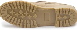 Schnürschuhe|Bootsschuhe|Horsch Schuhe Bootsschuh in Übergrößen Beige