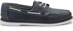 Schnürschuhe|Bootsschuhe|Horsch Schuhe Bootsschuh in Übergrößen Blau