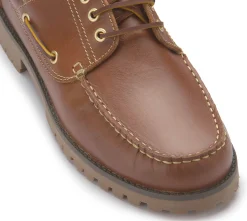 Schnürschuhe|Bootsschuhe|Horsch Schuhe Bootsschuh in Übergrößen Braun