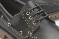 Schnürschuhe|Bootsschuhe|Horsch Schuhe Bootsschuh in Übergrößen Blau