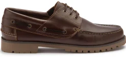 Schnürschuhe|Bootsschuhe|Horsch Schuhe Bootsschuh in Übergrößen Braun