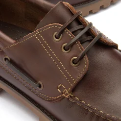 Schnürschuhe|Bootsschuhe|Horsch Schuhe Bootsschuh in Übergrößen Braun