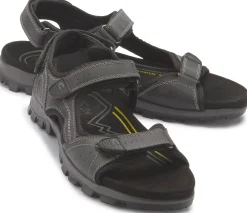 Sandalen|Sandalen|Camel Active Trekking Sandale in Übergrößen Schwarz