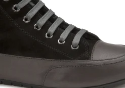 Sneaker|Schnürschuhe|Candice Cooper High-Top-Sneaker in Übergrößen Schwarz