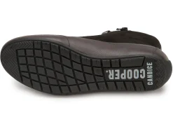 Sneaker|Schnürschuhe|Candice Cooper High-Top-Sneaker in Übergrößen Schwarz
