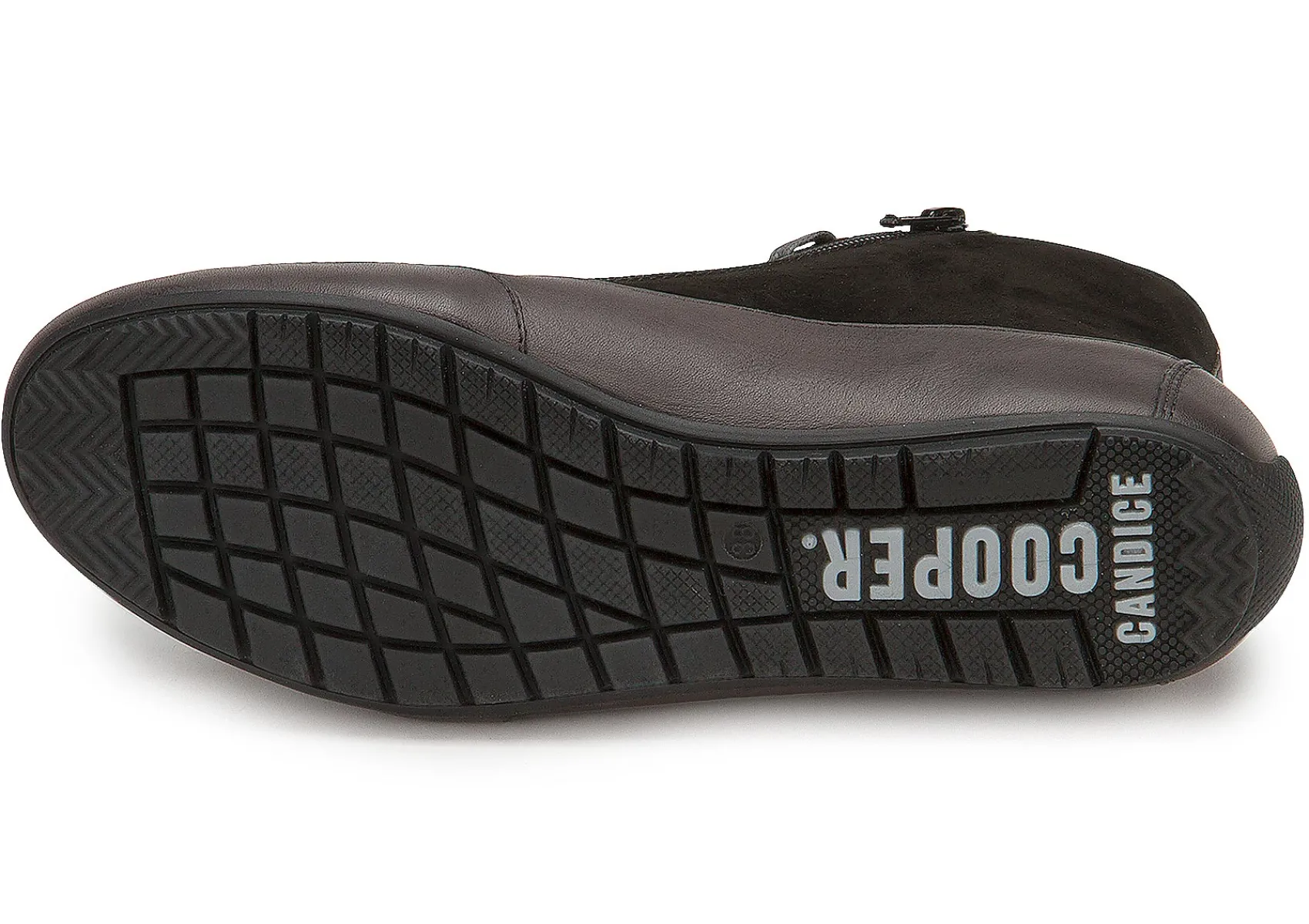 Sneaker|Schnürschuhe|Candice Cooper High-Top-Sneaker in Übergrößen Schwarz
