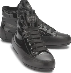 Stiefeletten|Sneaker|Candice Cooper High-Top-Sneaker in Übergrößen Schwarz