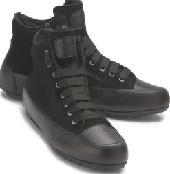 Stiefeletten|Sneaker|Candice Cooper High-Top-Sneaker in Übergrößen Schwarz
