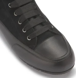 Stiefeletten|Sneaker|Candice Cooper High-Top-Sneaker in Übergrößen Schwarz
