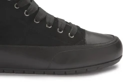 Stiefeletten|Sneaker|Candice Cooper High-Top-Sneaker in Übergrößen Schwarz